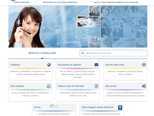 Home Page - Servicii Consulare